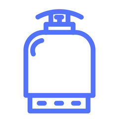 Gas Cylinder Tank Bottle Icon