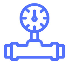 Obraz premium Gauge Pressure Meter Icon