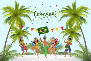 Brazil Carnival, Brasil Carnaval, Fun, Party, Brazilian Dance.