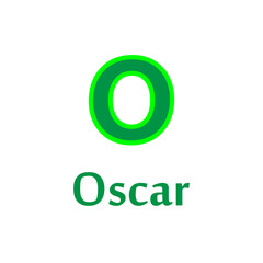 NATO phonetic,color ,icon, design, flat, style, trendy, collection, template