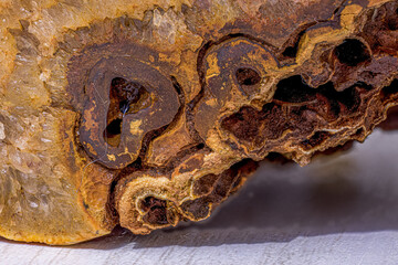 quartz crystal geode