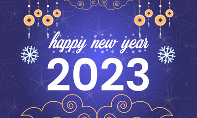 happy new year 20223 background