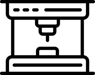 Coffee maker Vector Icon Design Illustration