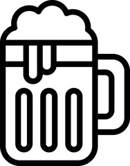 Beer Vector Icon Design Illustration