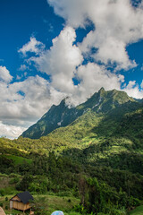 landscape of mountain Doi Luang Chiang Dao Chiang Mai Thailand