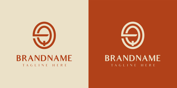 Letter 9Q or OG Oval Logo, suitable for any business with 9Q, Q9, GQ, or QG initials.