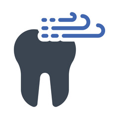 Sensitive tooth icon