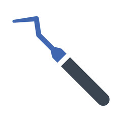 Dental explorer icon