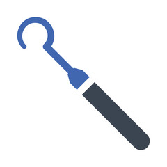 Dental scaler icon