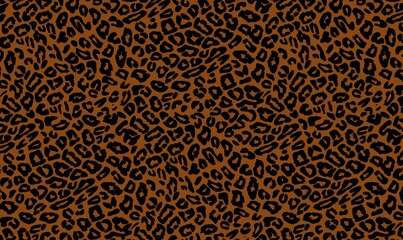 Wild Animal Leopard Cheetah Skin Texture Seamless Pattern Background