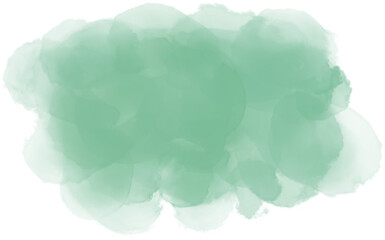 Watercolor green