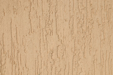 Painted putty wall as a background.Decorative putty bark beetle.
