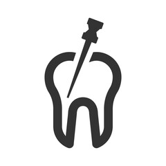 Root canal icon