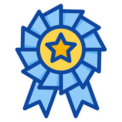 award two tone icon