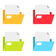 Folder icon in filled line style, use for website mobile app presentation Folder icon jpeg illustration in blue style for any projects, use for website mobile app presentation jpg 
