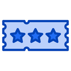 promotion blue icon
