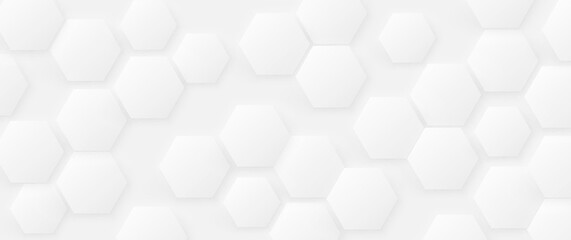 Abstract hexagon pattern texture on white background. Vector illustration