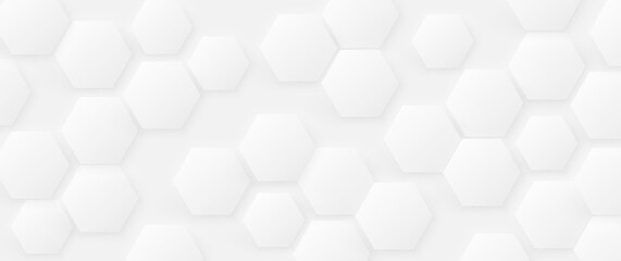 Abstract hexagon pattern texture on white background. Vector illustration