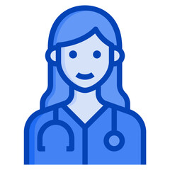 doctor blue icon