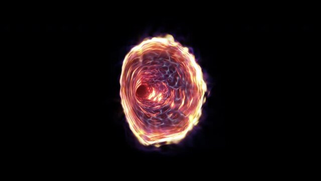 Magic portal seen  a teleportation vortex on background footage motion graphics, a background or overlay 4K drag and drop editing software supporting blending modes. VFX elements.