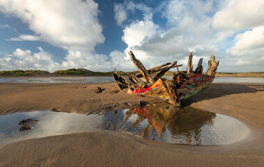 Reflections on a Shipwreck.