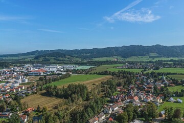 Isny im Allg&auml;u im Luftbild
