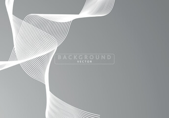 Abstract technology backgrounds by wave lines background. Curve modern pattern.