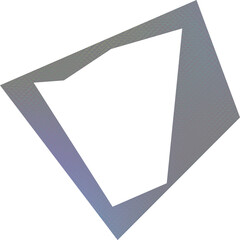 Abstract transparent grunge texture element.