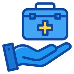 medical two tone icon