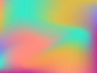 Obraz premium Modern trendy design. Blurred background. Creative colorful flyer.