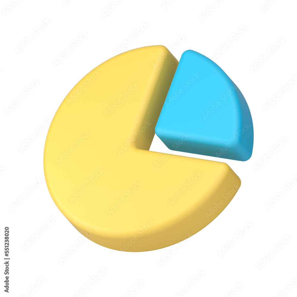 Poster flowchart cycle scheme part infographic data business analyzing report presentation 3d icon