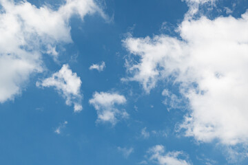 blue sky with clouds