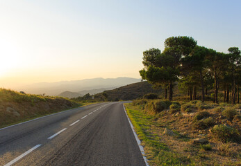 road in the mountain