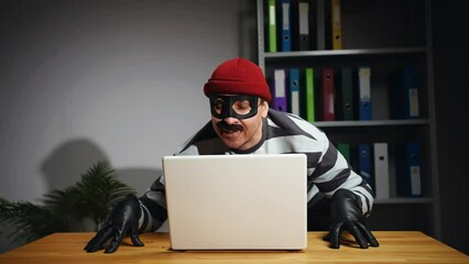 confidential files in an office night time