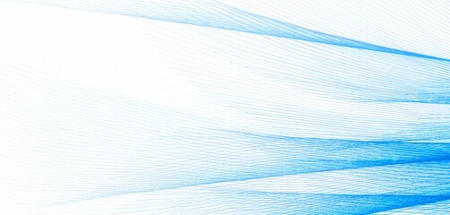 Abstract background with wavy blue lines