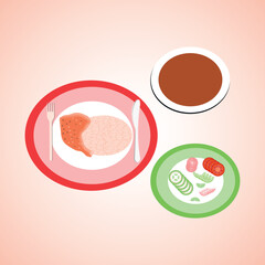 Chicken fry recipe with rice