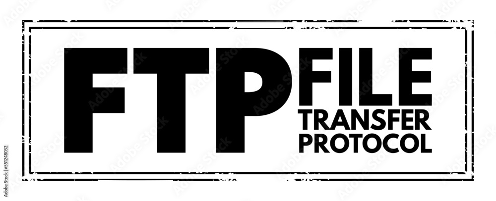 Poster ftp file transfer protocol - standard communication protocol used for the transfer of computer files