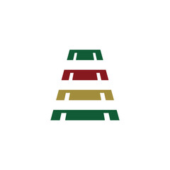 railroads logo design vector sign
