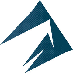 Abstract transparent grunge texture element.