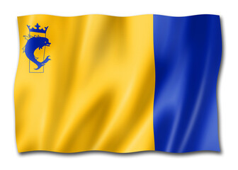Isere County flag, France