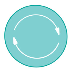 icon with round arrows, icon for downloading information, downloading files, waiting time for downloading information