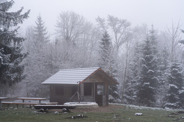 Winter auf dem Dreifaltigkeitsberg Spaichingen