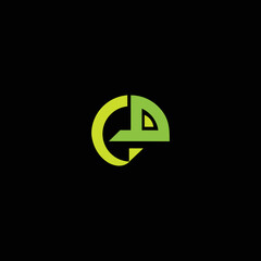 Chameleon logo design vecto