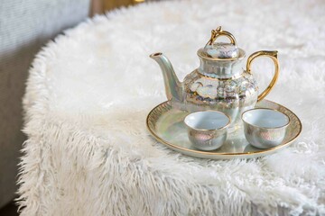 Wedding reception and cartering setting 