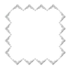 Naklejka premium Frame in vintage style with ornament elements, art, pattern, background, texture, template Vector illustration eps 10, Art.