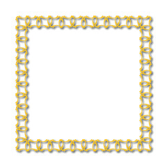 Frame in vintage style with ornament elements, art, pattern, background, texture, template Vector illustration eps 10, Art.