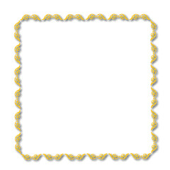 Frame in vintage style with ornament elements, art, pattern, background, texture, template Vector illustration eps 10, Art.