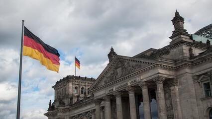 Germany - Berlin - Reichstag "Dem Deutschen Volke - For the German people"