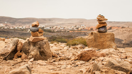 Fototapeta na wymiar Spain - Fuerteventura - Bay in La Pared City