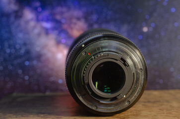 Camera lens details Soft Focus
